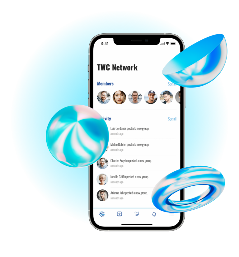 World Changers Network App Interface